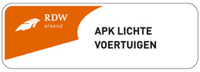 APK-keuring sticker lichte voertuigen